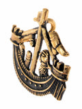 Bawdy Pilgrim Badge-Bronze