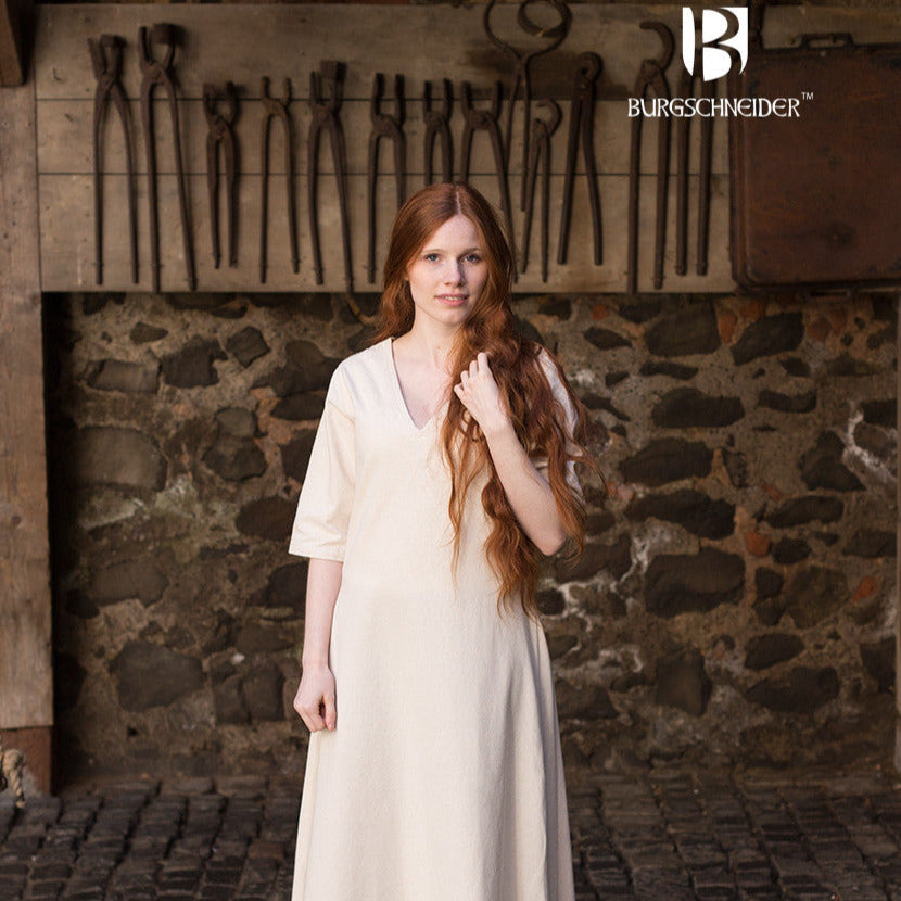 3/4 sleeve Viking Underdress-Natural