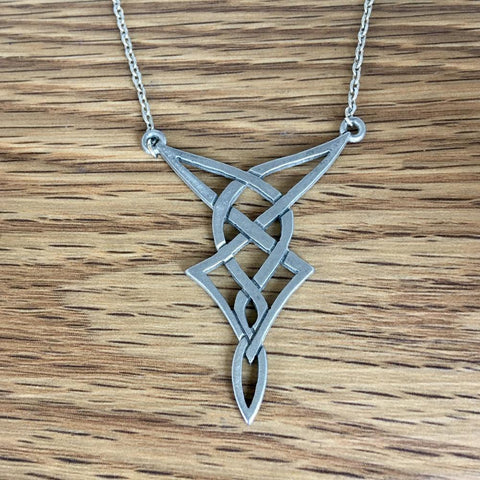 Large Oxidized Trinity Knot Pendant, From Ireland | My Irish Jeweler