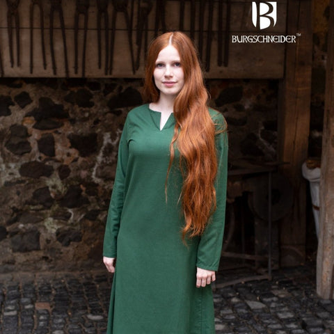 Viking Summer Underdress-Green-Dresses-Sun Fox
