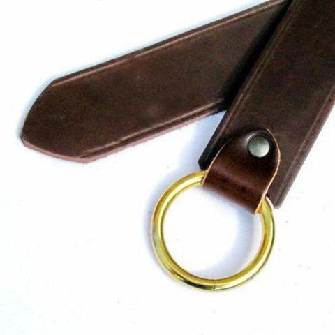 Medieval Ring Belt-Brown-Belts-Bronze and Brass-Sun Fox