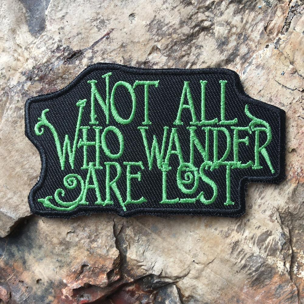 Not All Who Wander are Lost Patch-Patches-Sun Fox