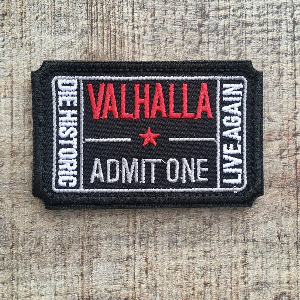 Valhalla Hook and Loop Patch – Sun Fox