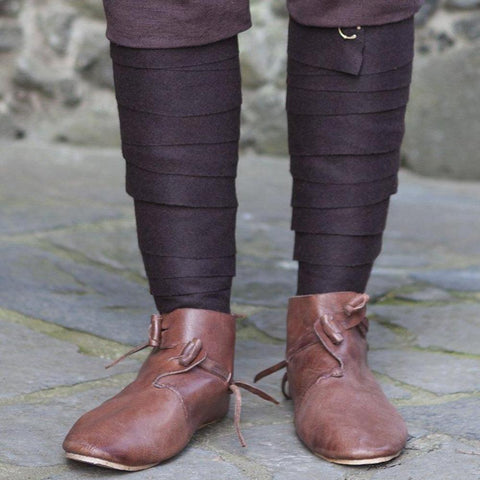 Wool Winnegas/Leg Wraps-Brown-Leg Wraps-Sun Fox